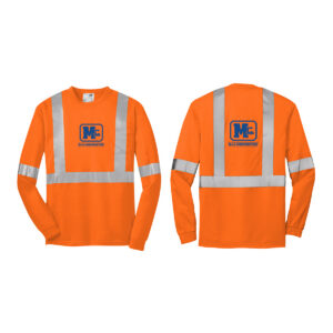 CornerStone ANSI 107 Class 2 Long Sleeve Safety T-Shirt